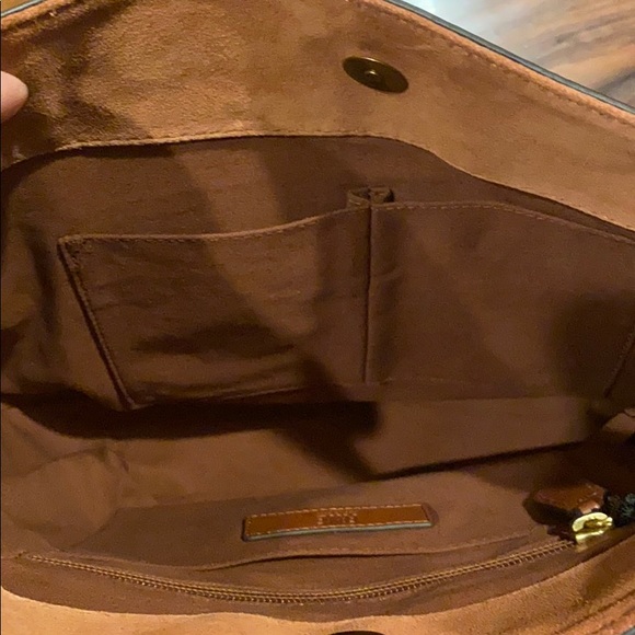 Frye leather side pocket hobo, NWT - Picture 10 of 12